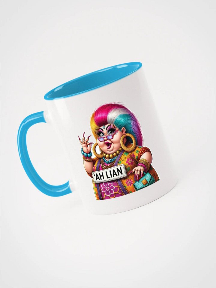 Vibrant AH LIAN Singapore Ceramic Mug product image (2)
