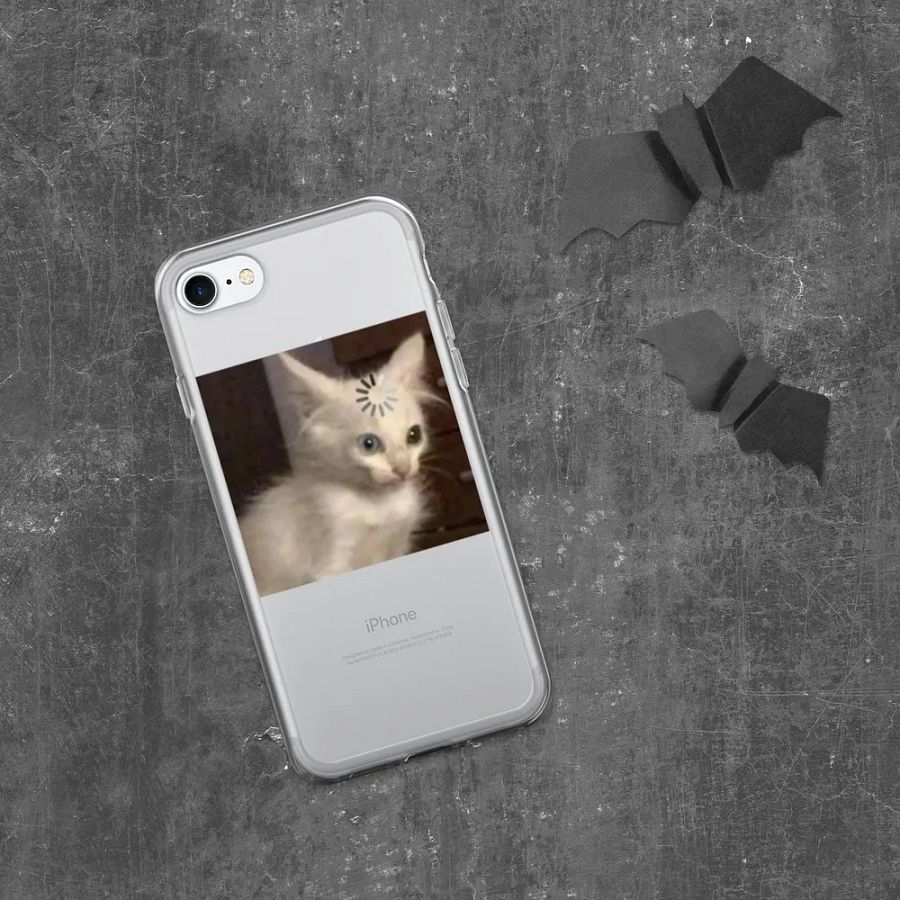 Loading Cat Confusion Clear iPhone® Case product image (332)