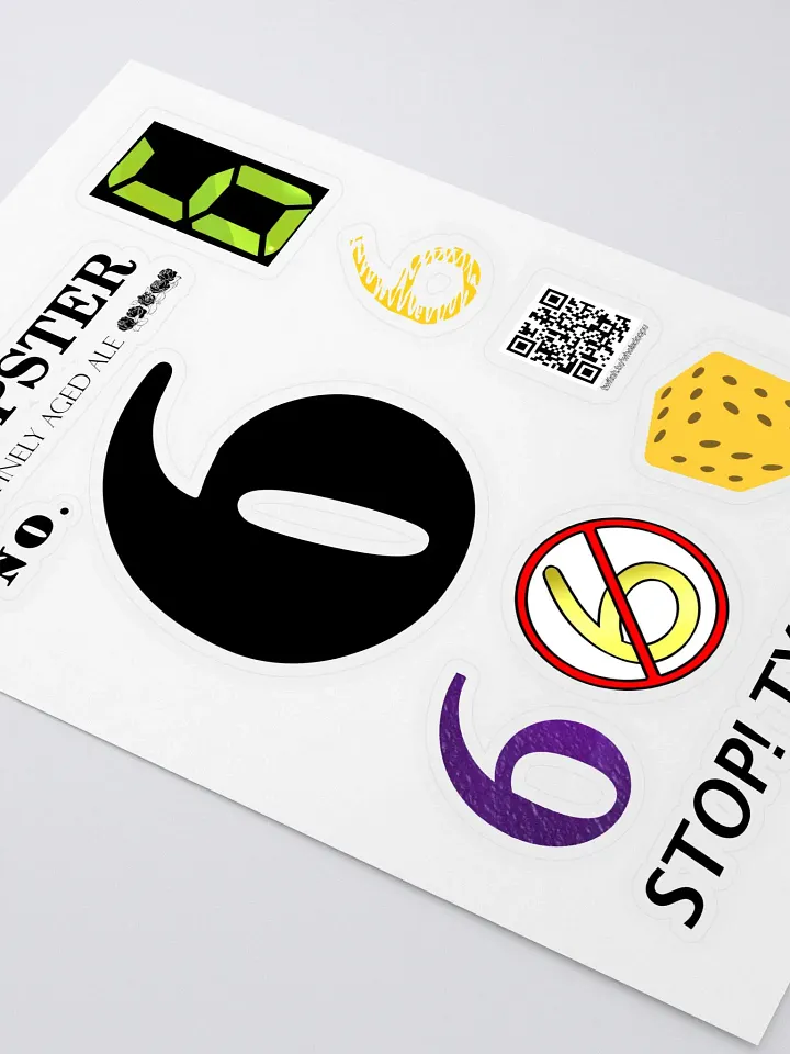 Doopster 6 Sticker Sheet product image (2)