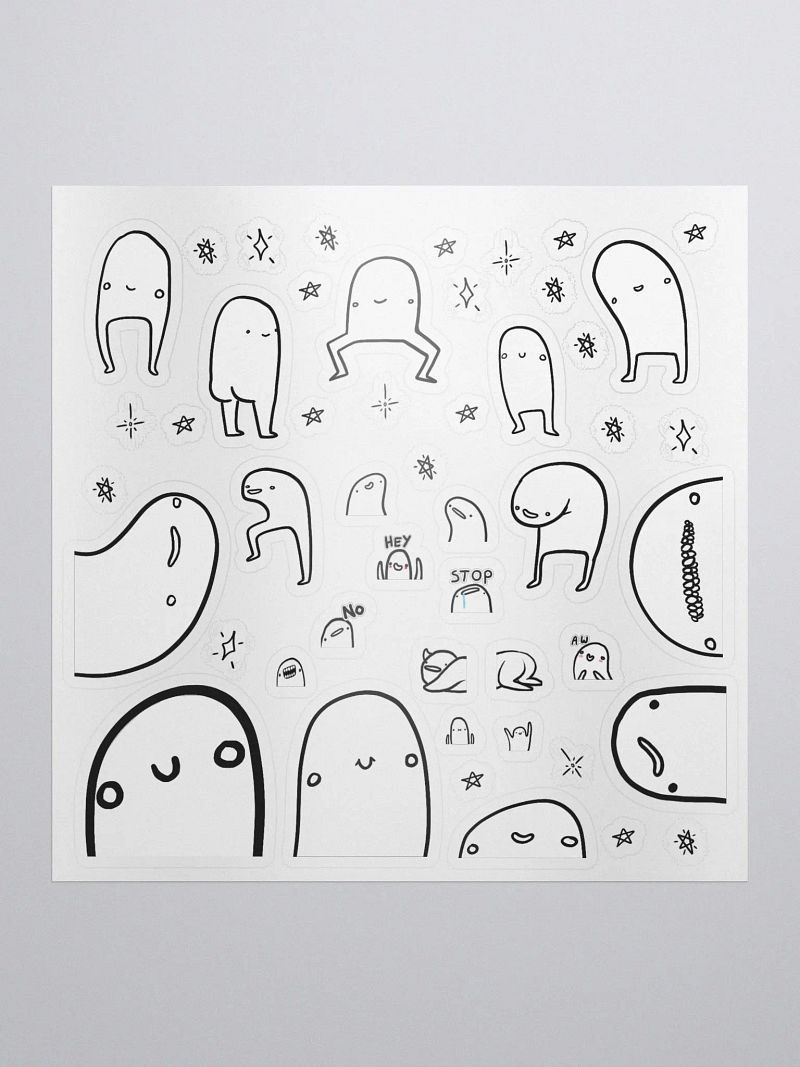 Sticky bois (They're actually stickers)