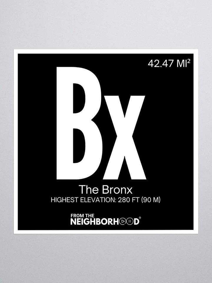 The Bronx Element : Sticker product image (1)