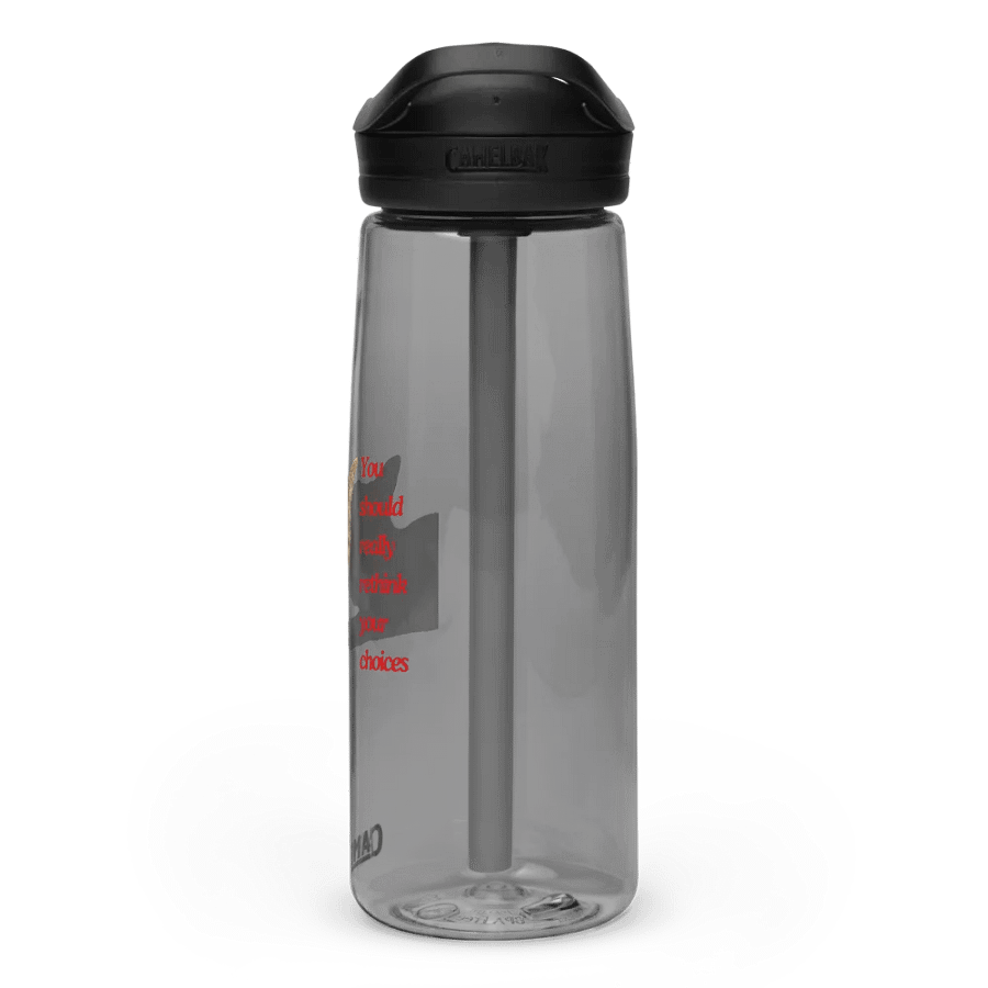 Reconsider Cat Message Water Bottle product image (3)
