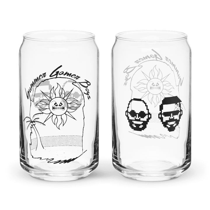 Summer Gamer Boys Beer-Shaped Glass product image (2)