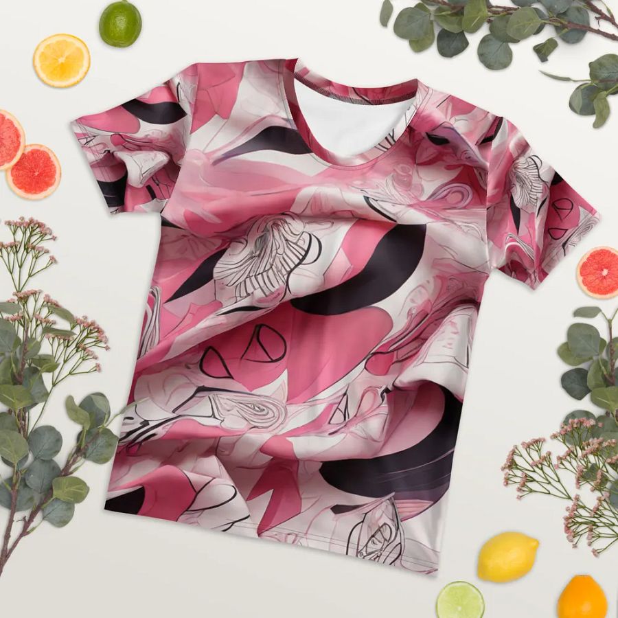 pink & black pattern design product image (4)