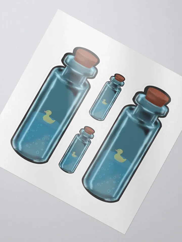 Courage of Duck Stickers product image (1)
