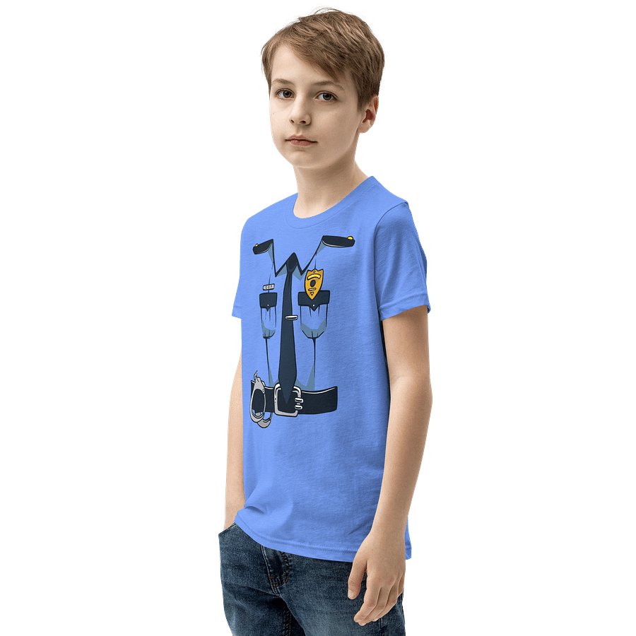 Cop Police Halloween Costume Funny T-Shirt For Kids product image (3)