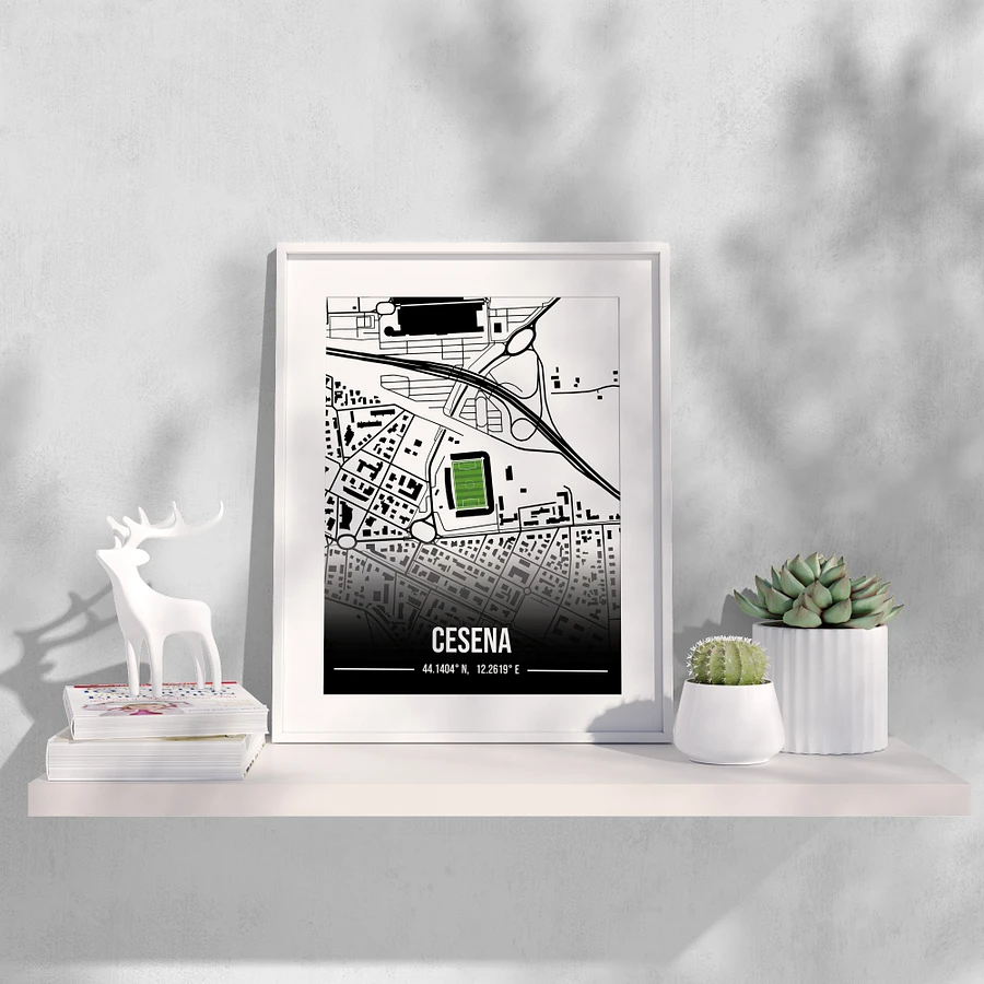 Cesena Stadium Map Design Digital Download product image (2)
