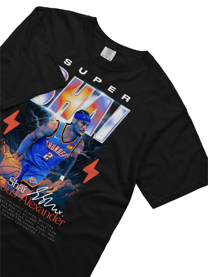 Shai Gilgeous-Alexander MVP 2025 Graphic Tee – SGA Western Finals MVP Shirt product image (2)