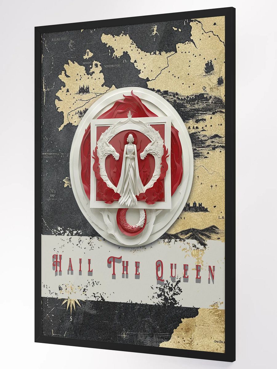 Hail The Queen Framed Poster product image (3)