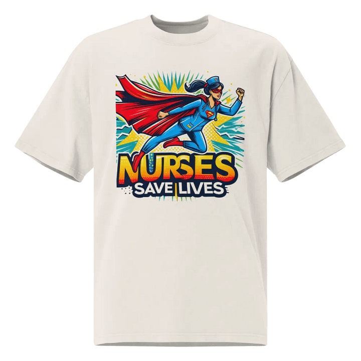 Superhero Nurse Saves Lives T-Shirt product image (3)