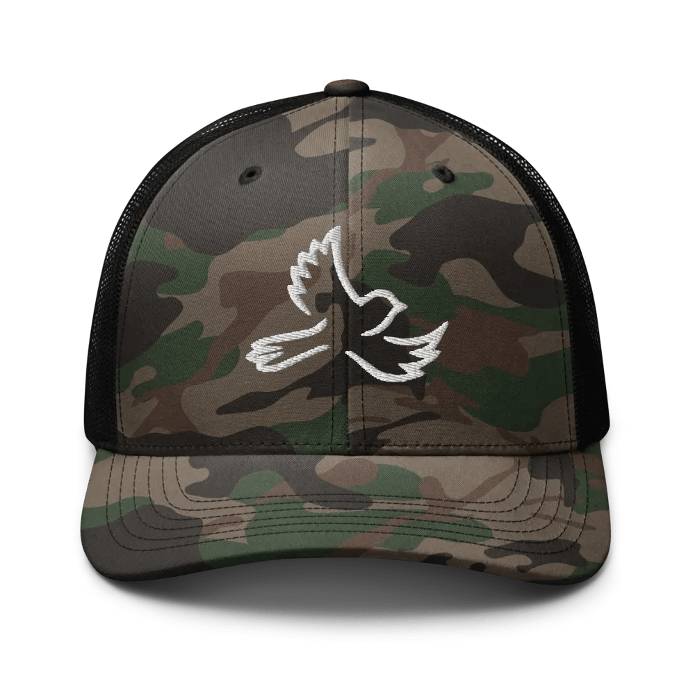 Otto Cap Camouflage Trucker Hat product image (1)