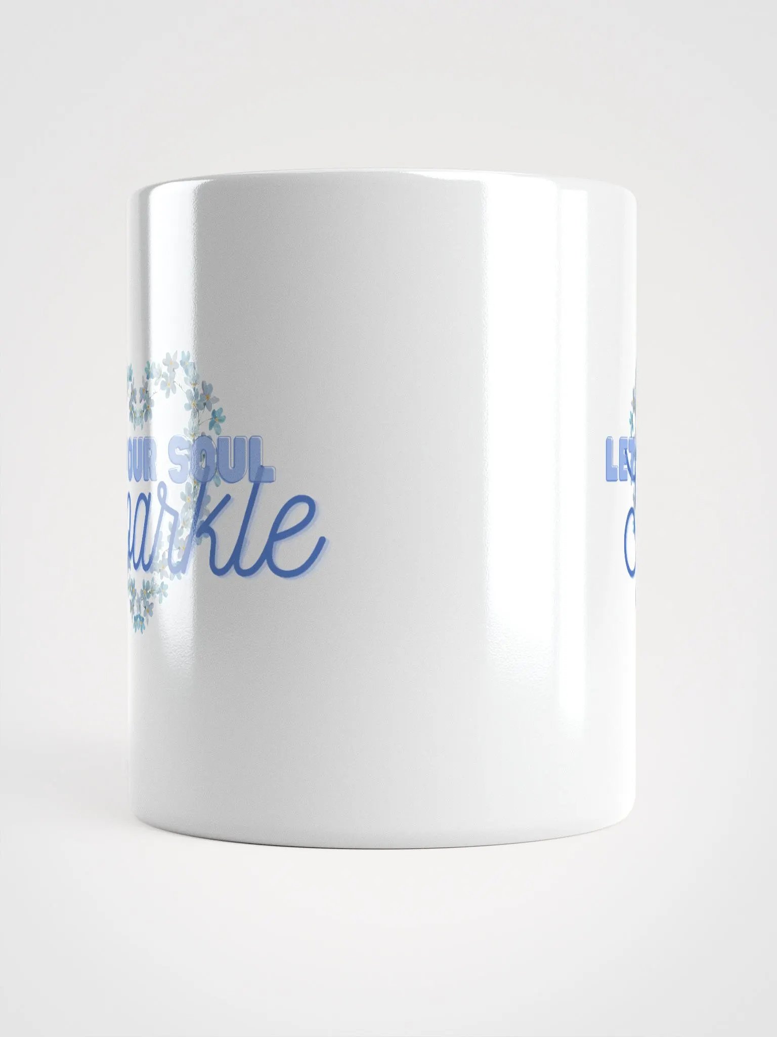 Let your Soul Sparkle heart Mug product image (5)