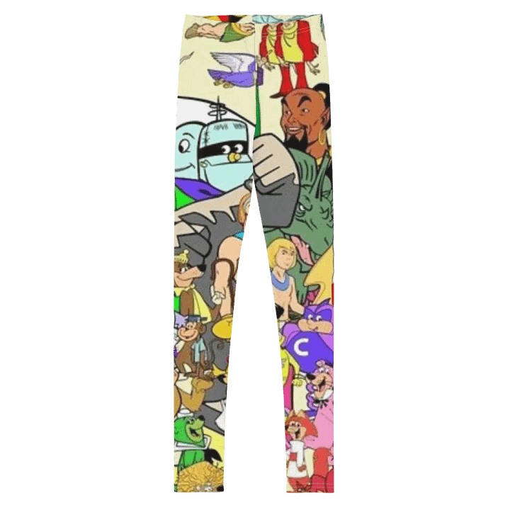 Kids Leggings – Hanna-Barbera Print for Classic & Fun Style product image (2)