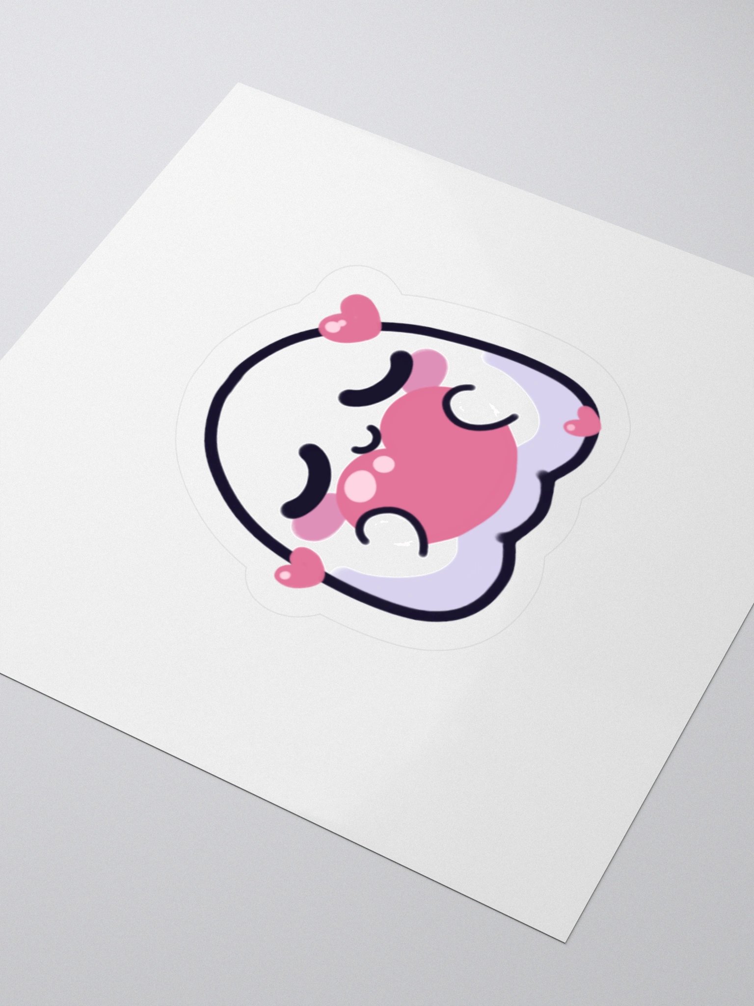 Cozy Ghostie Love Sticker product image (9)