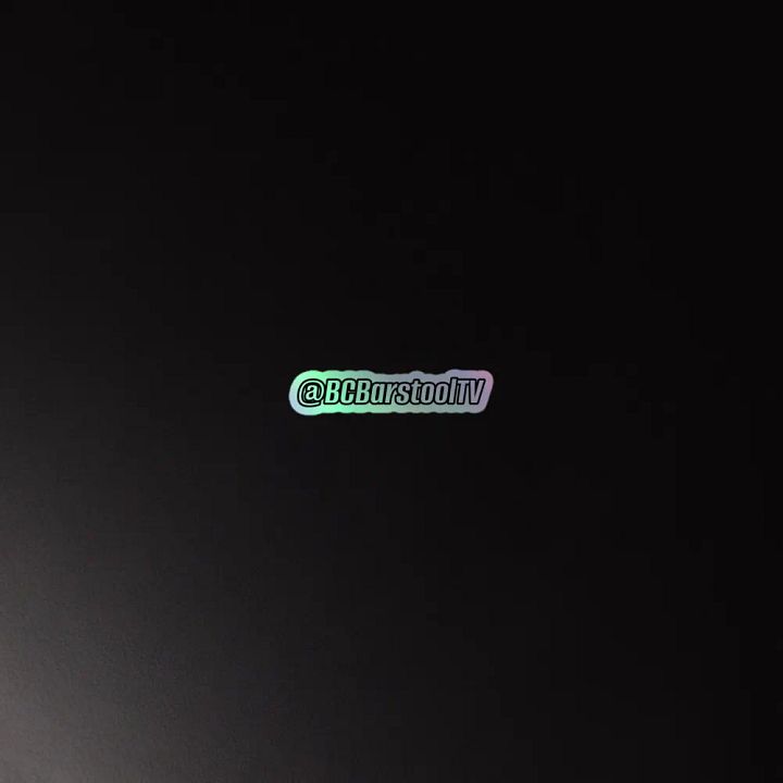 BCBarstoolTV Social Media Holographic Sticker product image (2)