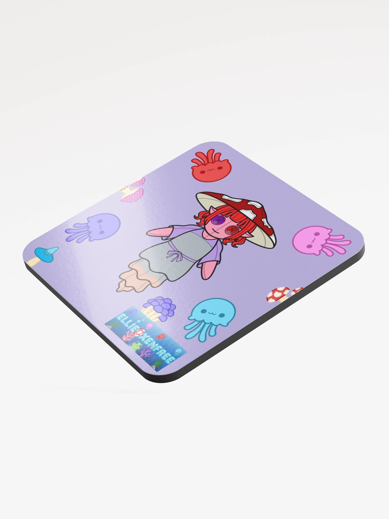 Ellie, Jelly and Shrooms Coaster Set product image (3)