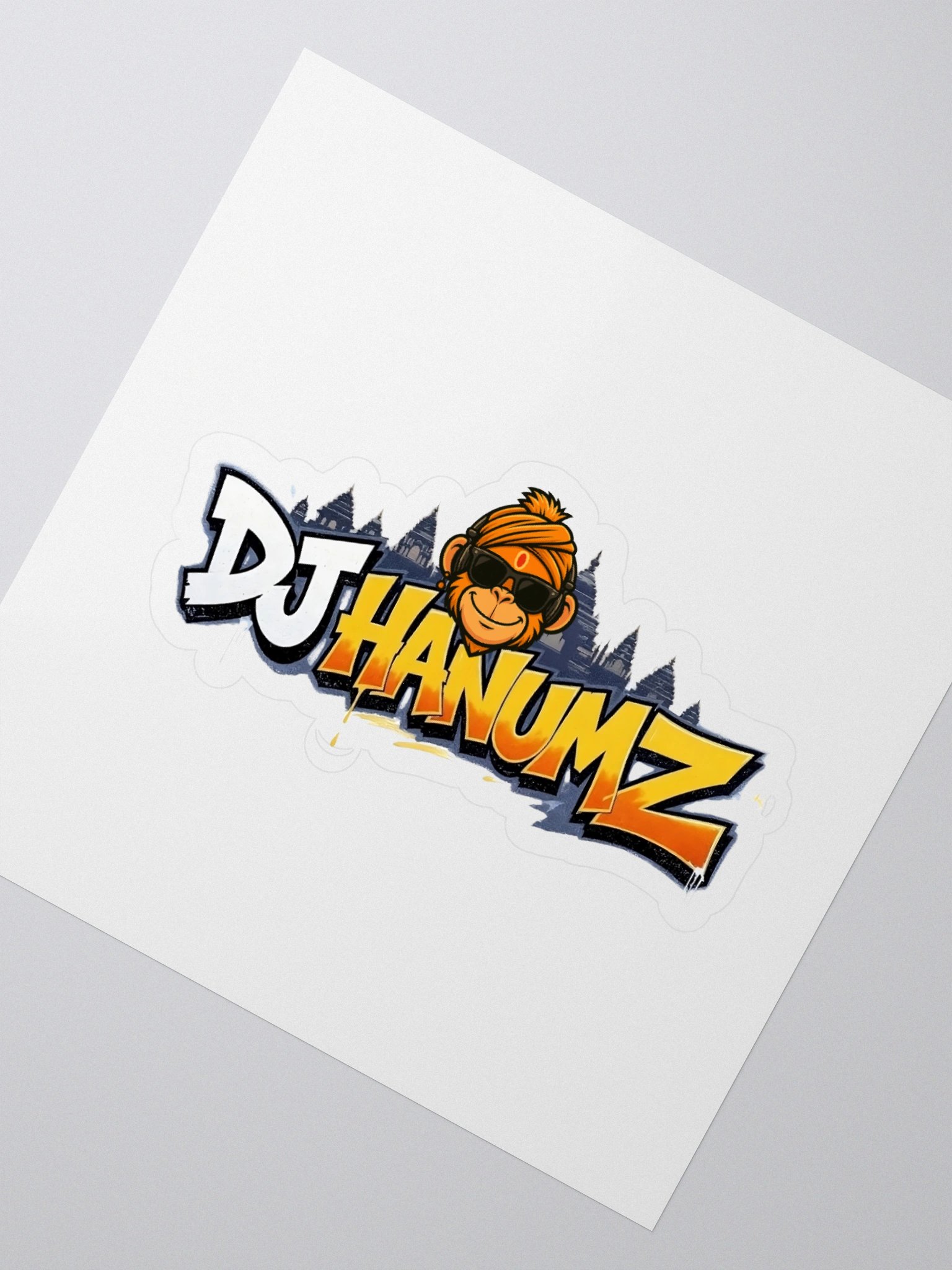 DJ HanumZ Banner Sticker product image (2)