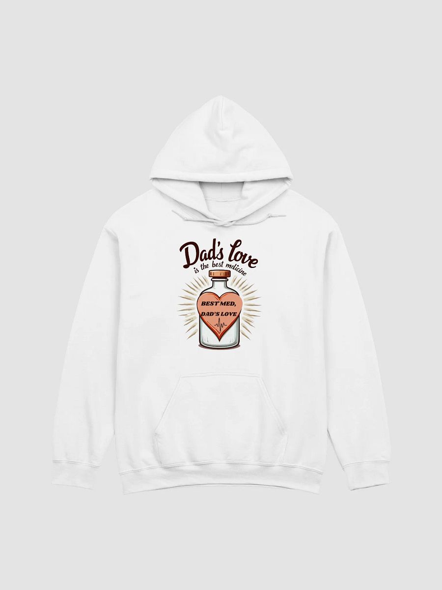 Dad's Love Medicine Heart Hoodie product image (6)