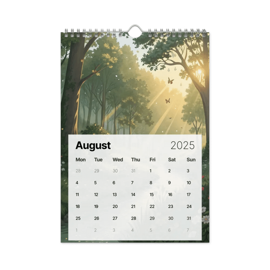 MAGICAL ANIME SEASONS WALL CALENDAR 2025 product image (2)