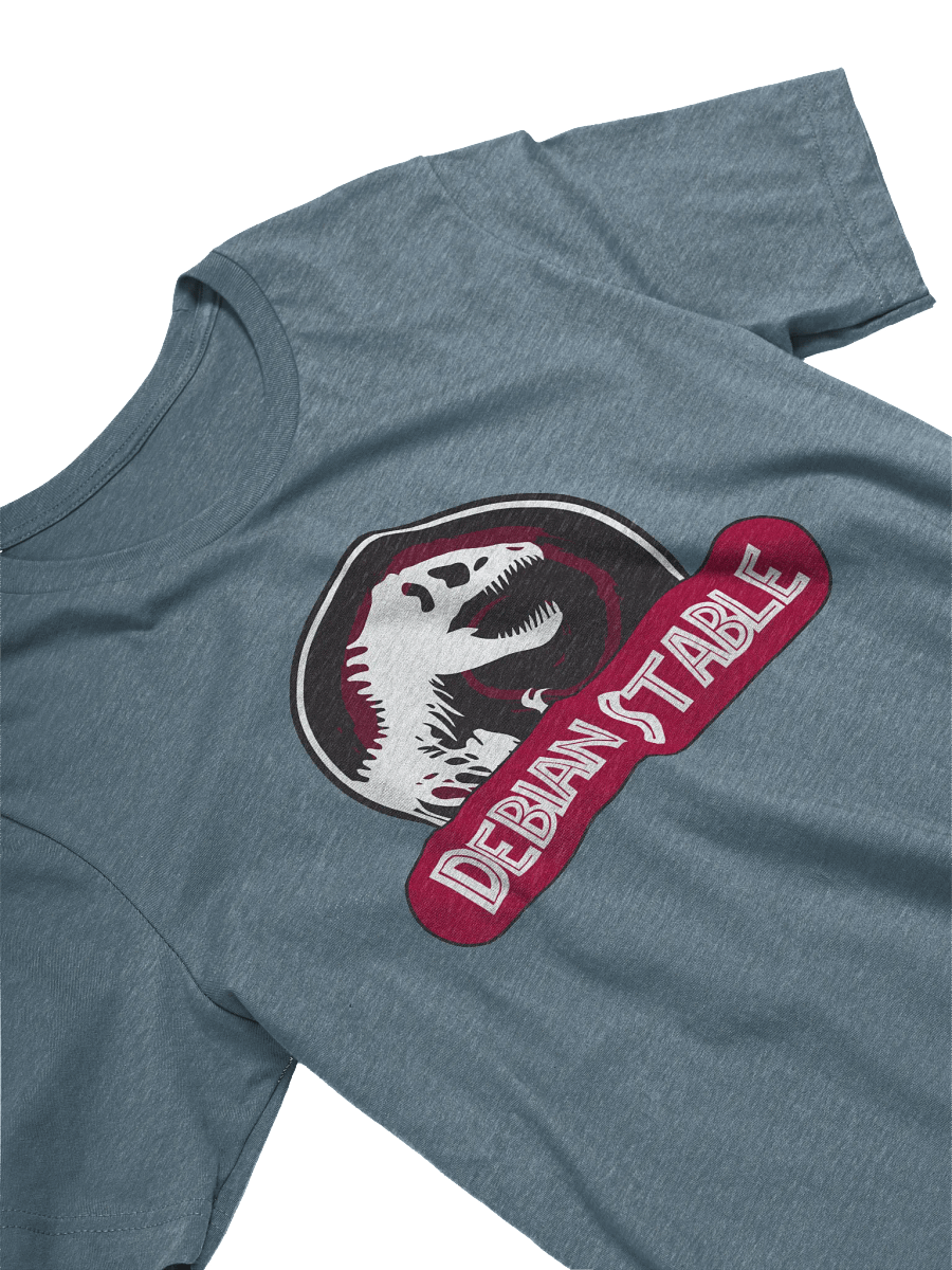 Jurassic Debian Stable T-Shirt product image (3)