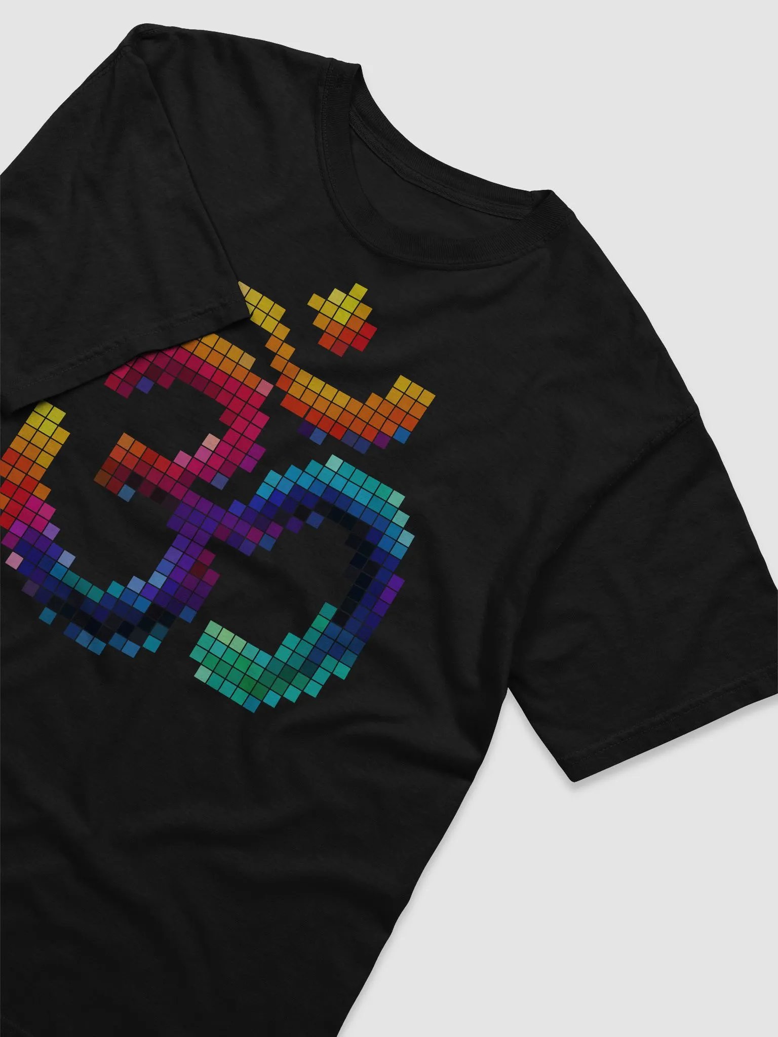 Om Vibration Pixelated T-Shirt product image (5)