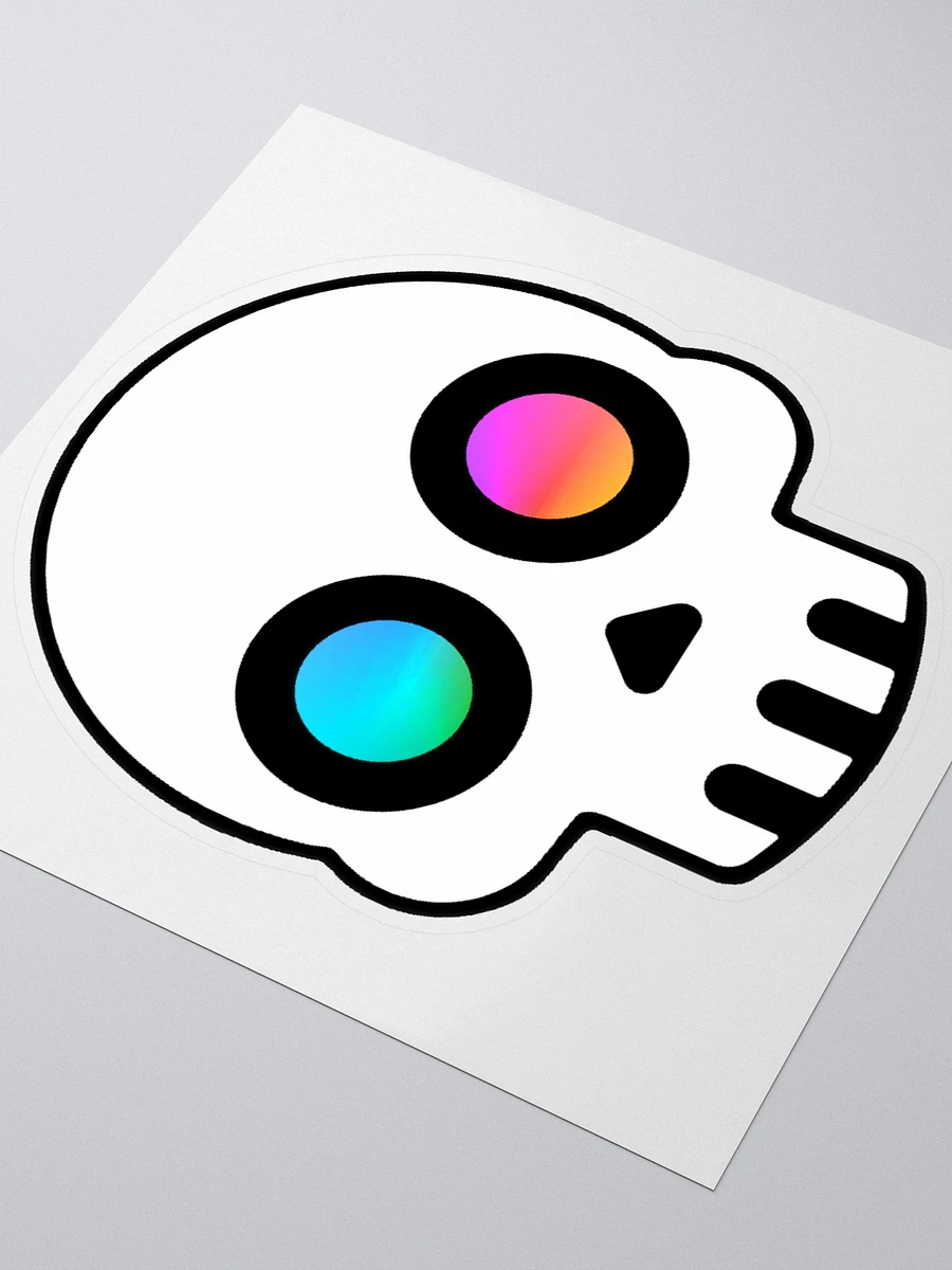 CMYK Big Skull Sticker product image (3)