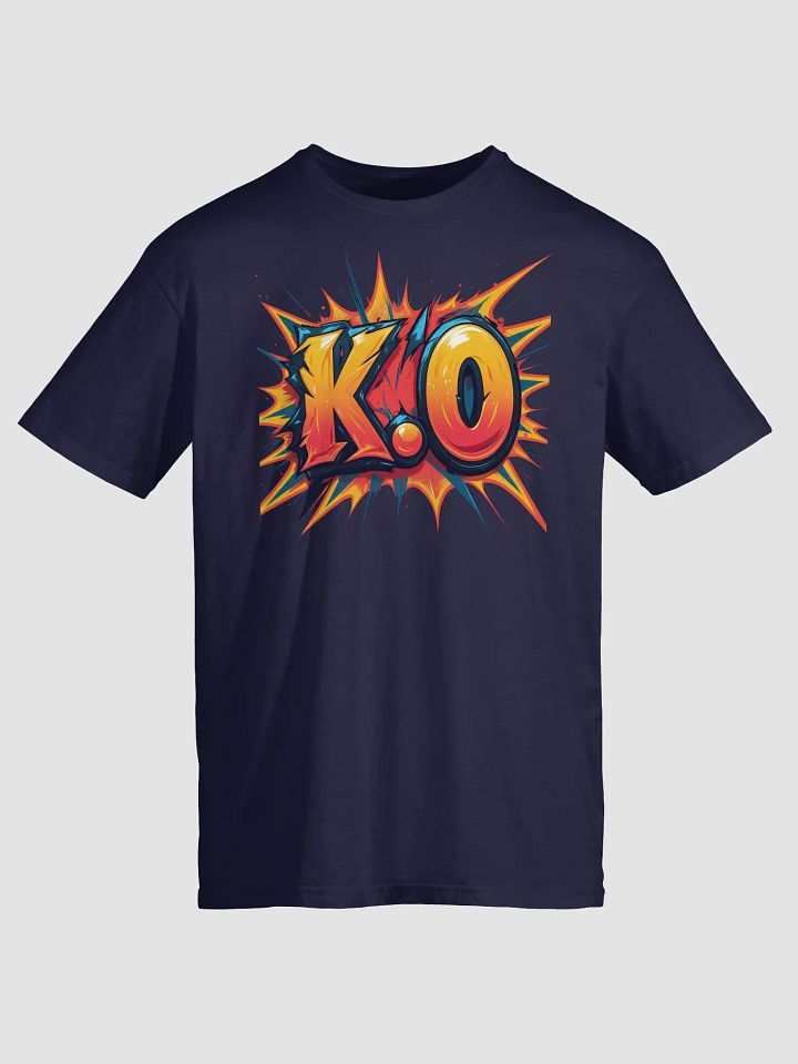 K.O. – Explosive Fighting Game Typography Design product image (1)