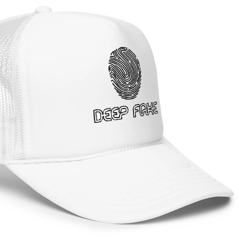 Deep Fake Trucker White product image (7)