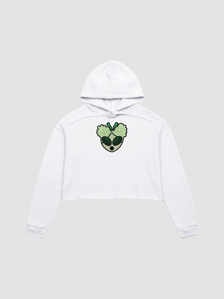 Alien Crop Hoodie Sweatshirt product image (8)