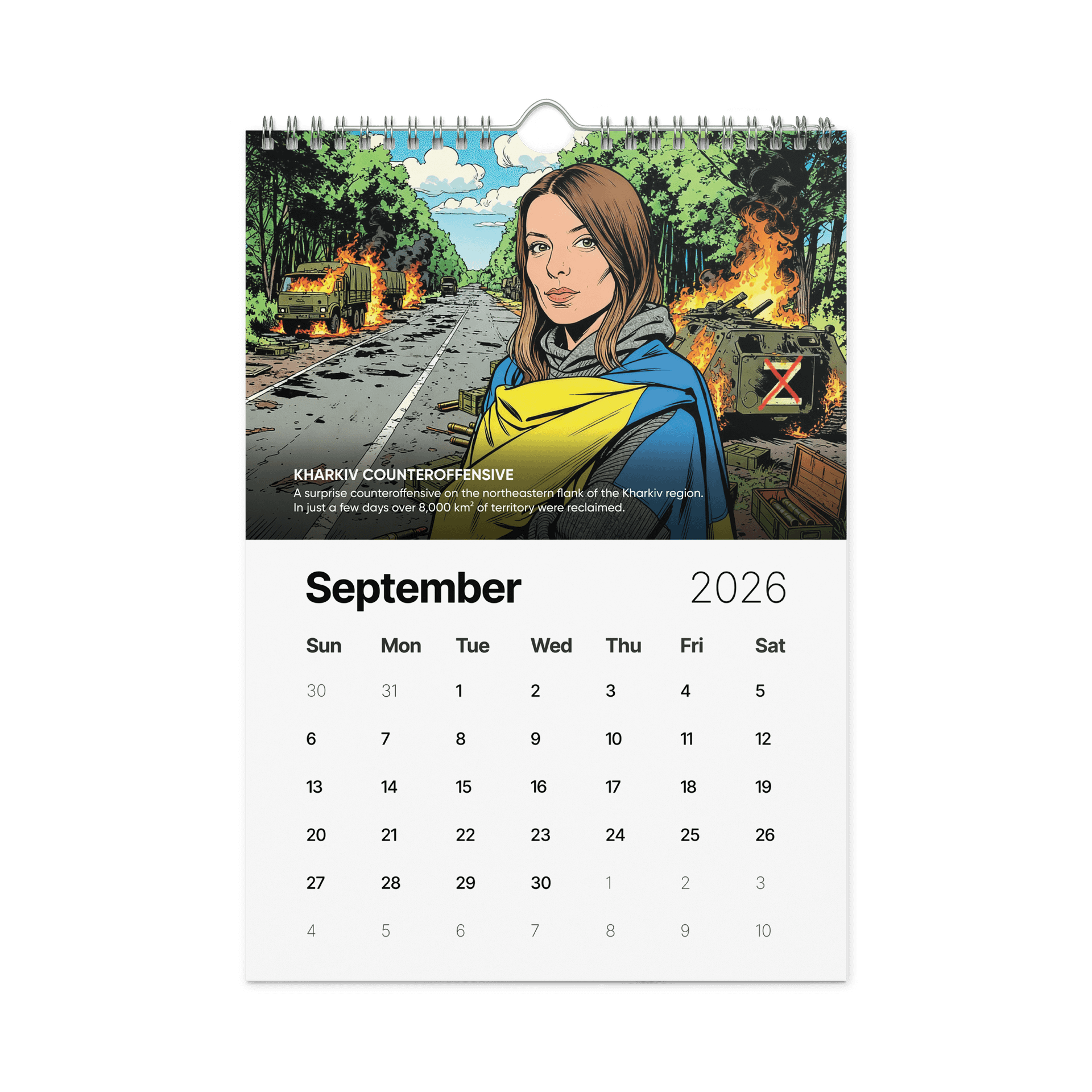 Anna's Calendar 2026 (MON or SUN Edition) product image (10)
