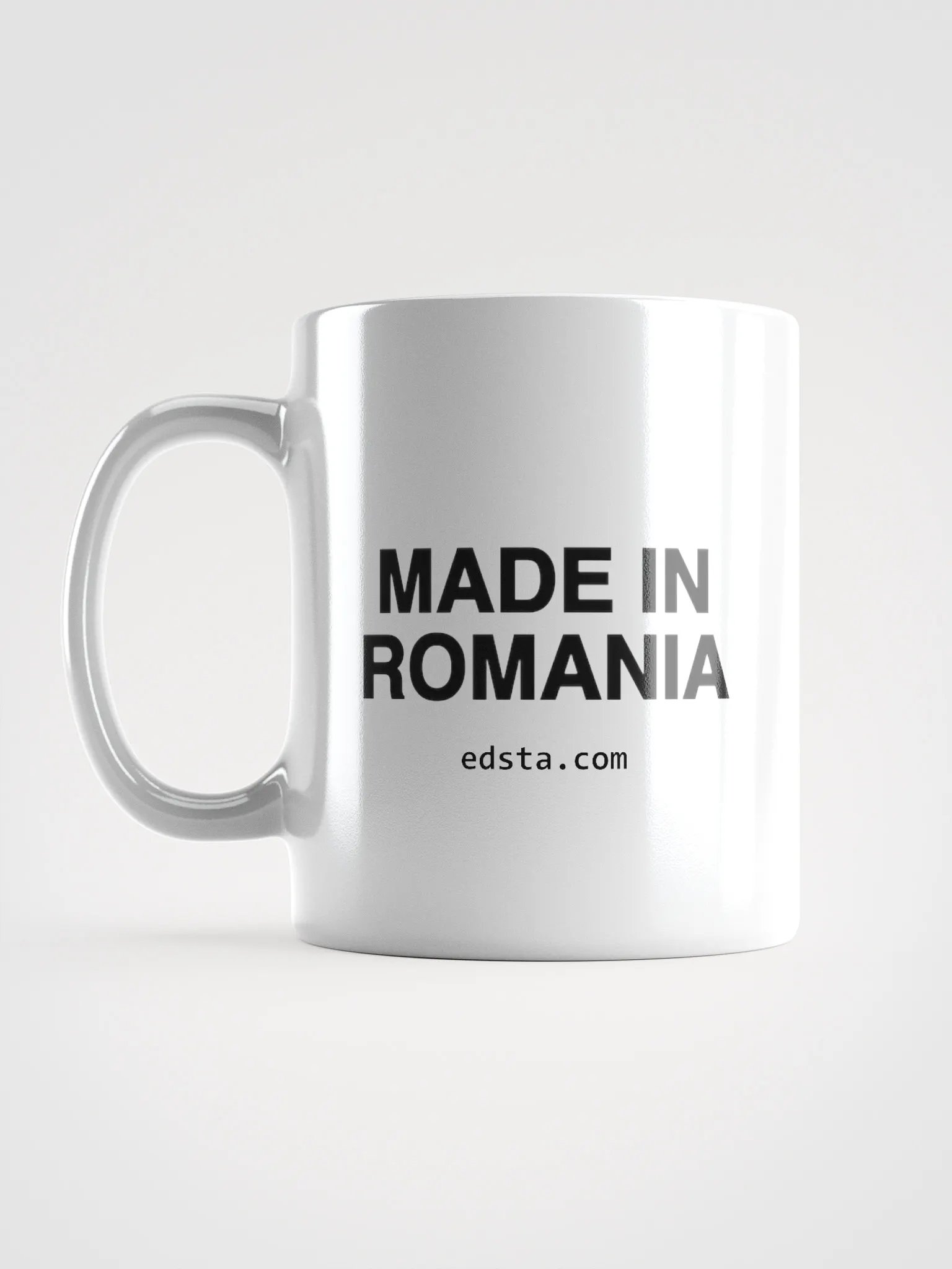 Made in Romania White Mug product image (5)