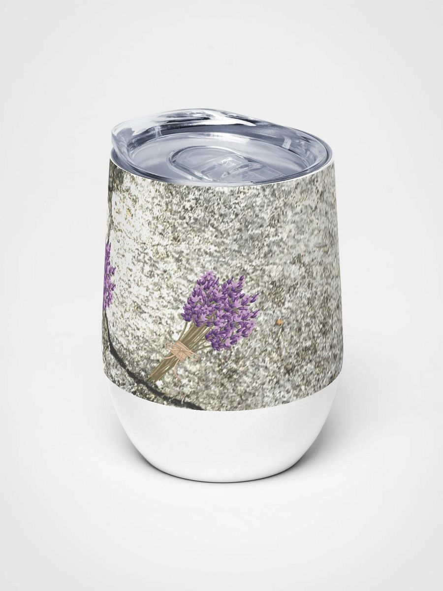 lavender Elegance Wine Tumbler Mothersday gift moms daughter friend product image (5)