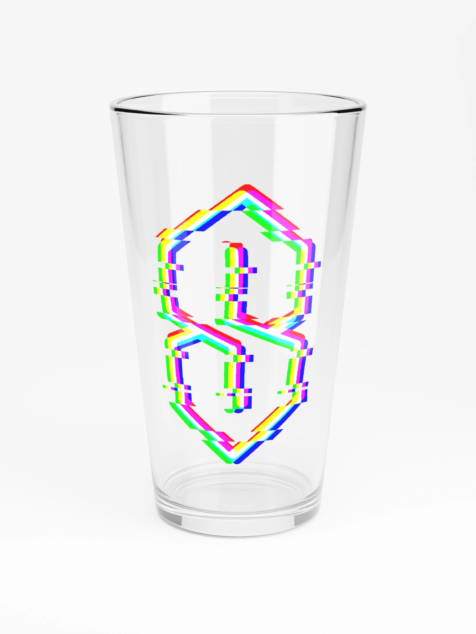 Glitch Era Pint Glass product image (3)