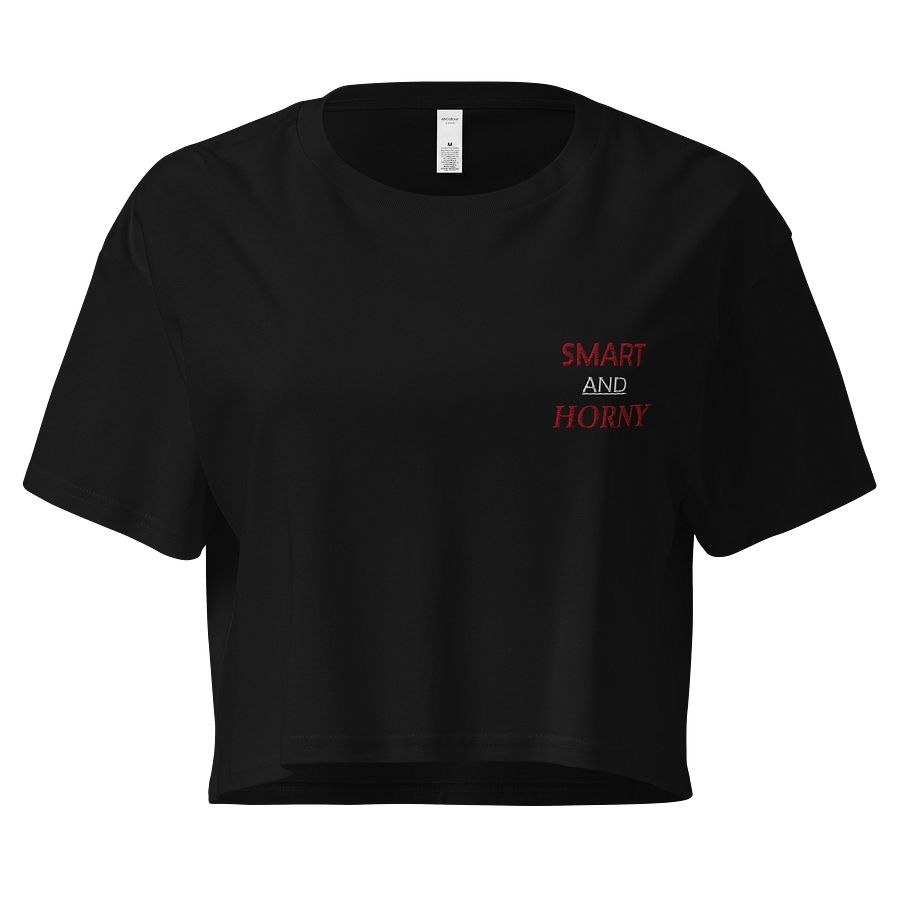 SMART & HORNY (EMBROIDERED) Black product image (1)