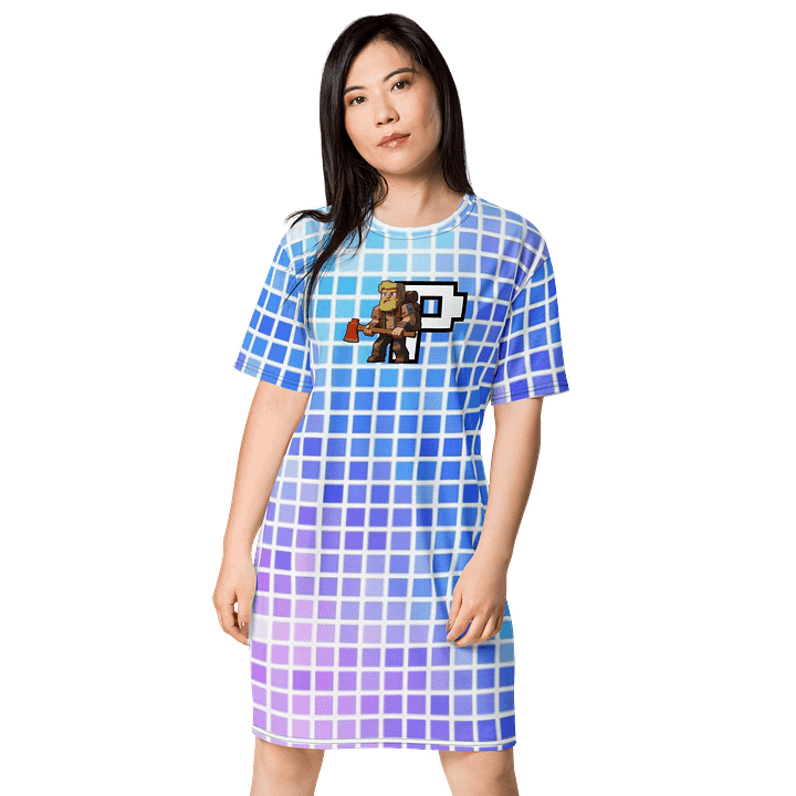 Patient PixelZ P Logo T-Shirt Dress (Pixel Night) product image (1)