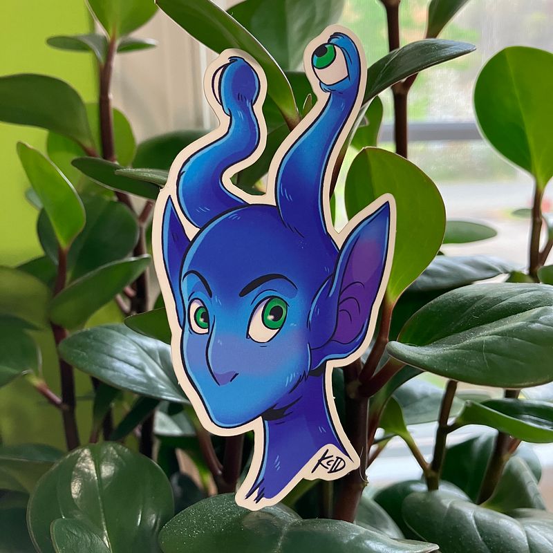 Andalite - Matte Sticker