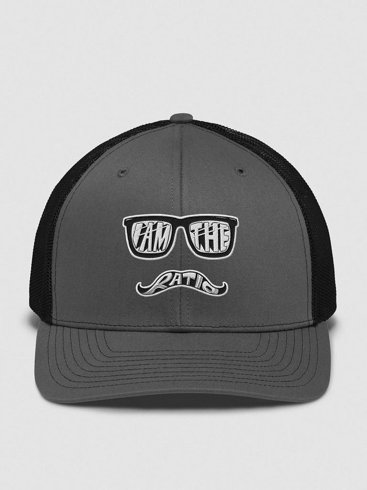 Glasses & Mustache Snapback Trucker Cap product image (2)