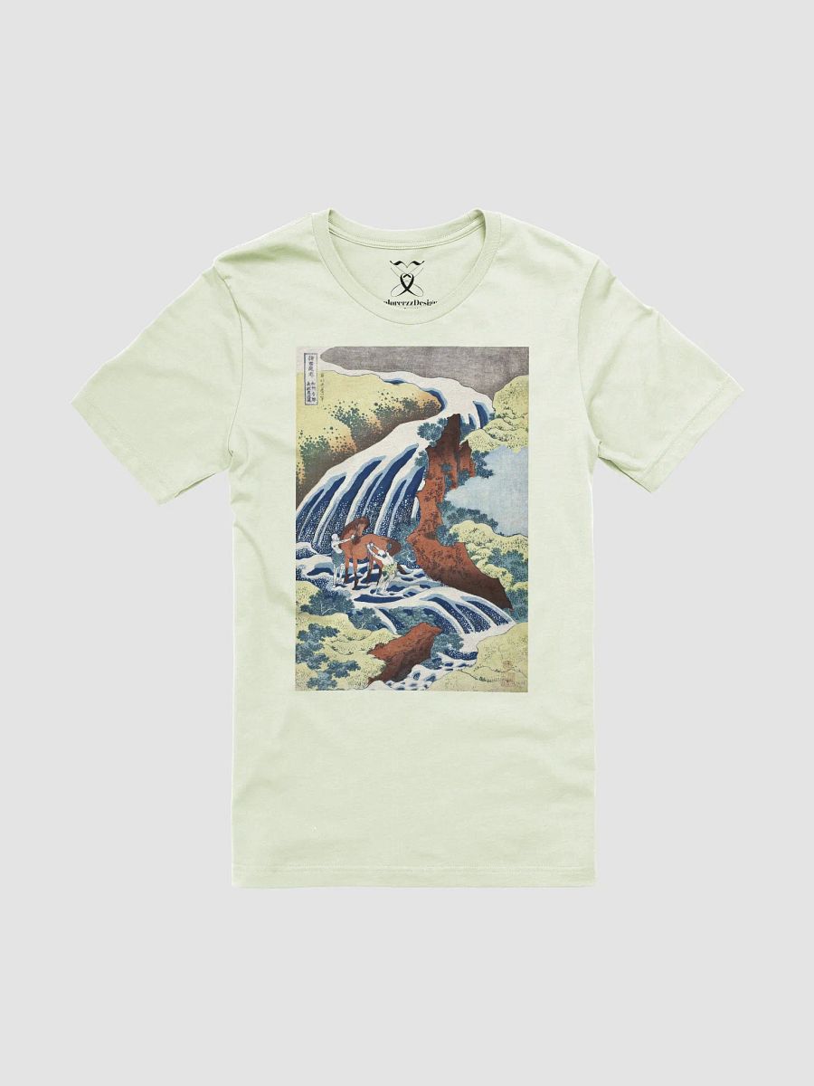 Yoshitsune Falls Print Bella+Canvas Unisex Supersoft T-Shirt product image (5)