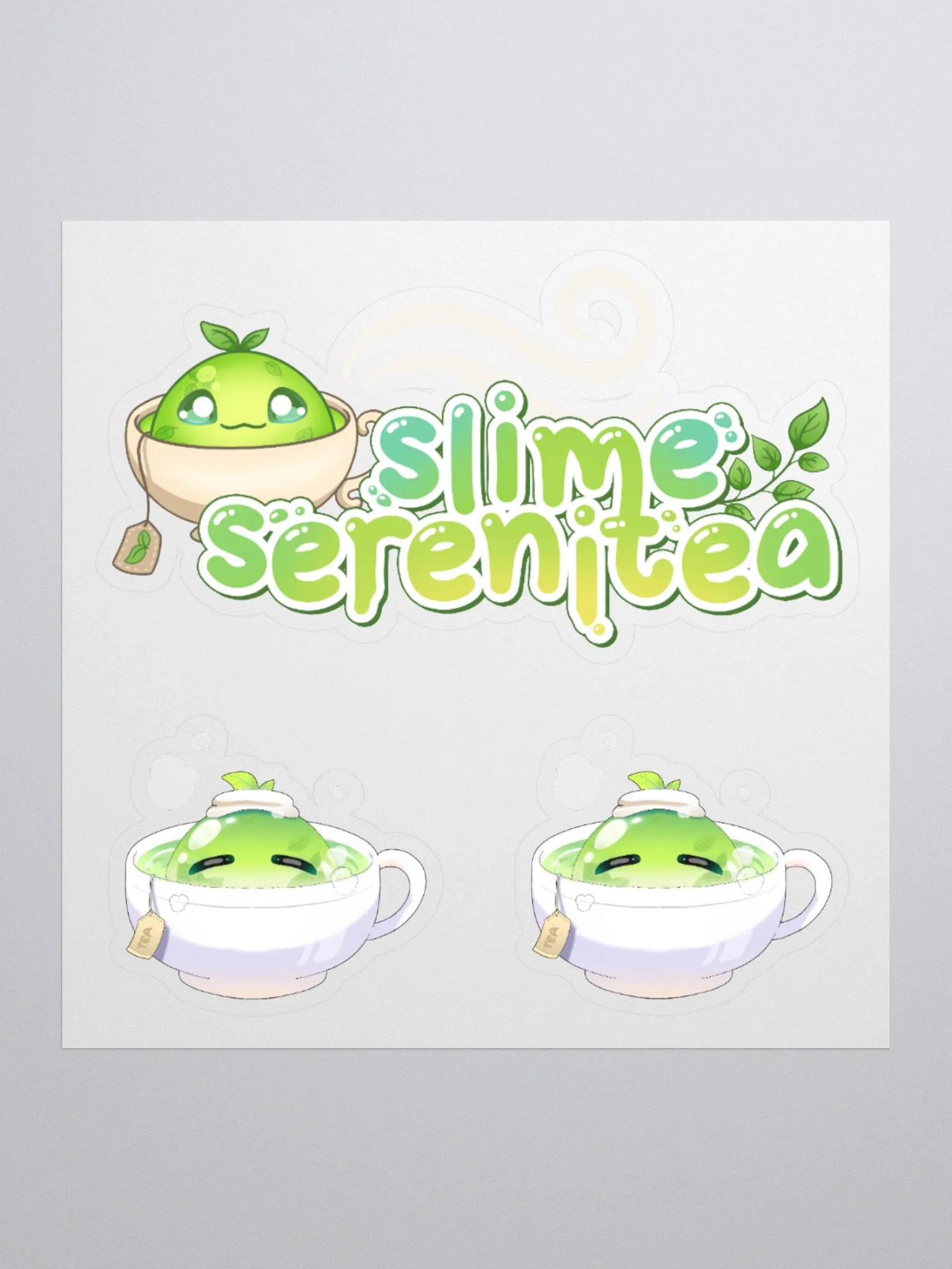 Slime Serenitea Kiss Cut Stickers product image (3)