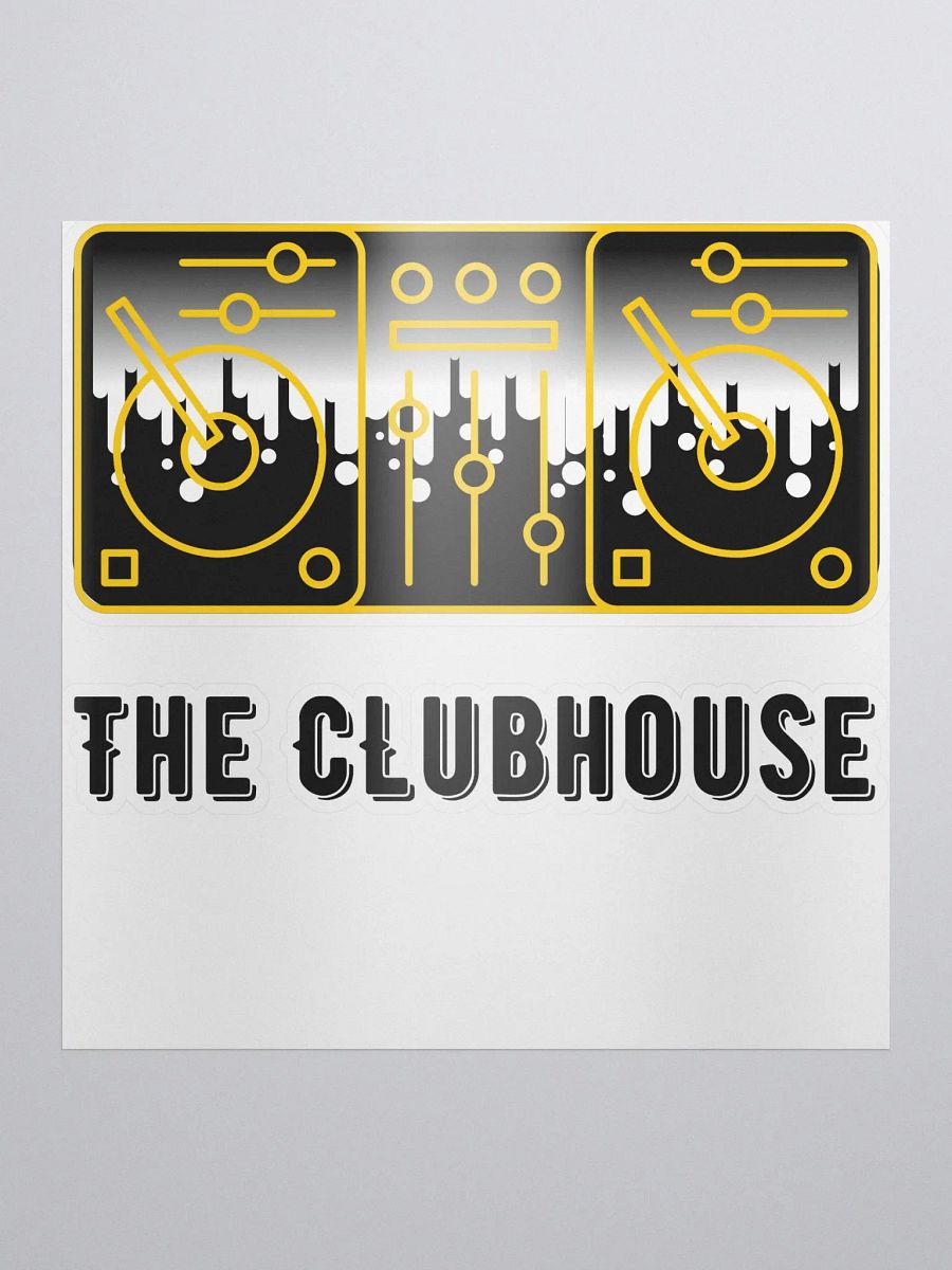 Clubhouse Sticker product image (1)