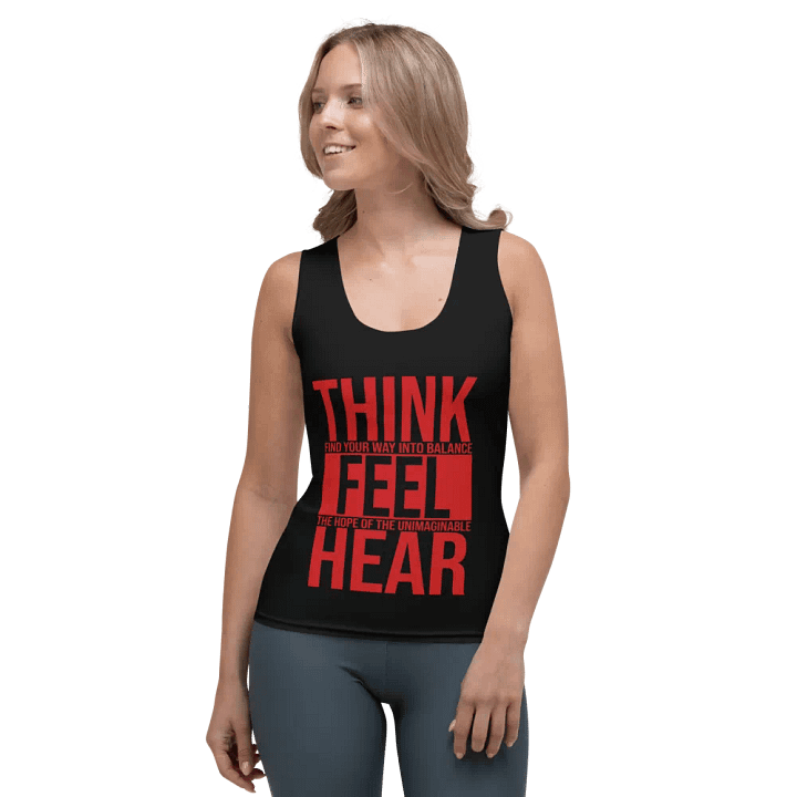 Chaos Theory 'Think Feel Hear' Women's Tank Top product image (1)