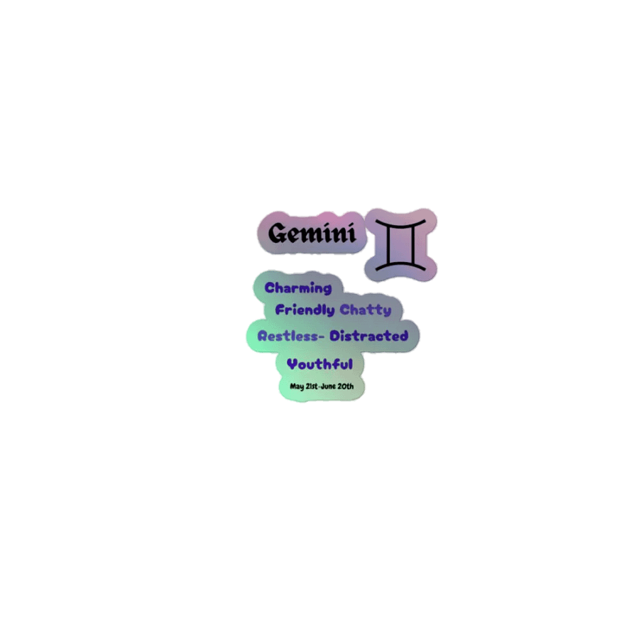 Gemini Colorful Stickers product image (1)