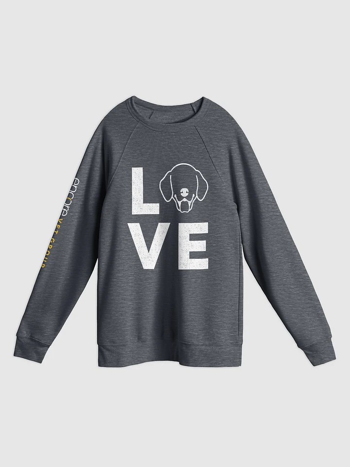 Encore Dog Love Bella & Canvas Sweatshirt product image (1)