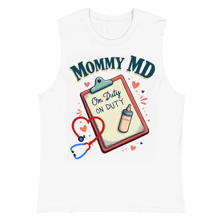 Mommy MD On Duty Muscle Tank product image (6)