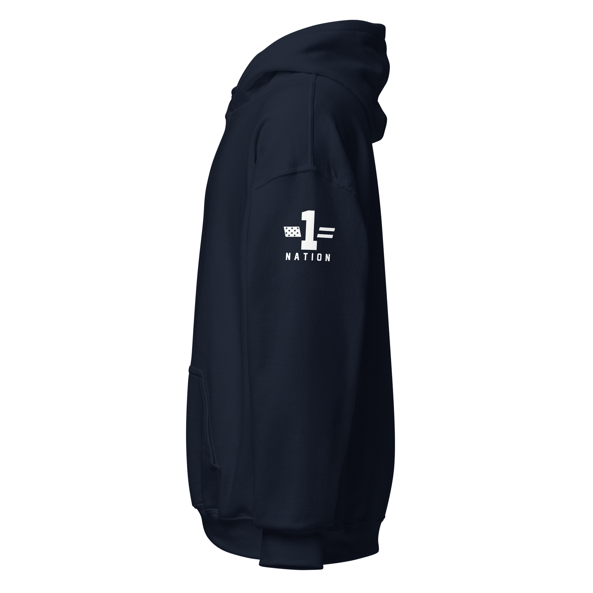 1 Nation Basic Hoodie: Dark product image (3)
