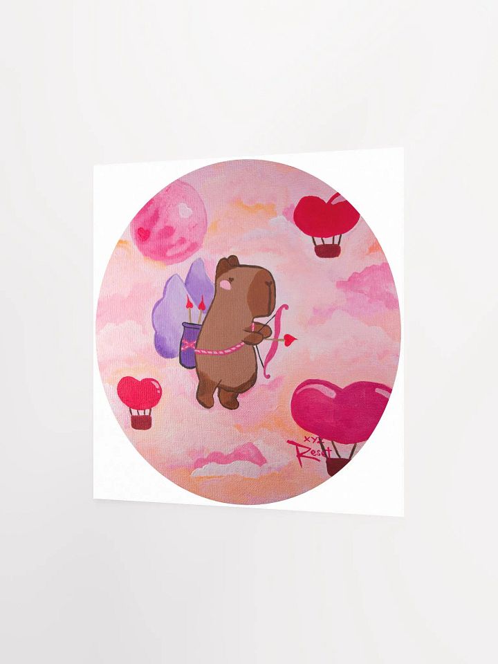 💖 Cupidbara | Capybara Print product image (7)