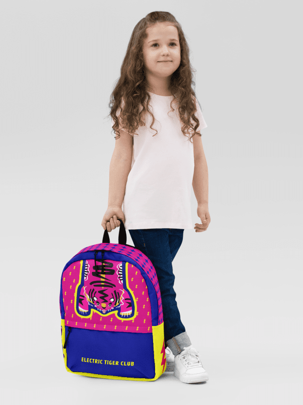 Pink Tiger Backpack product image (3)