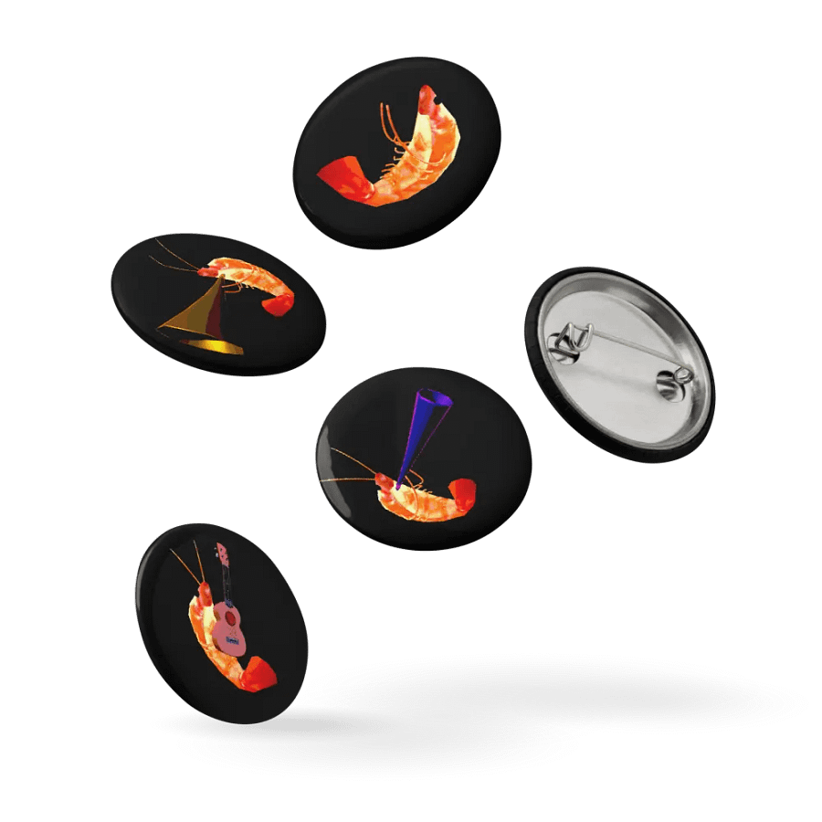 Shrimp Button Pins product image (14)
