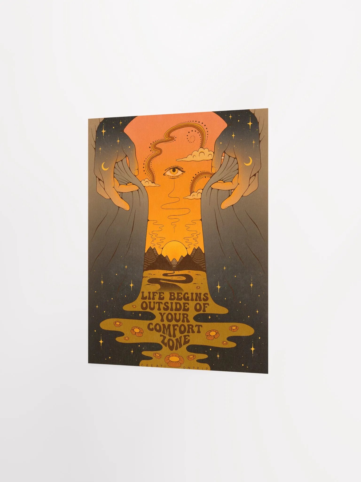 Matte Poster - Comfort Zone product image (1)