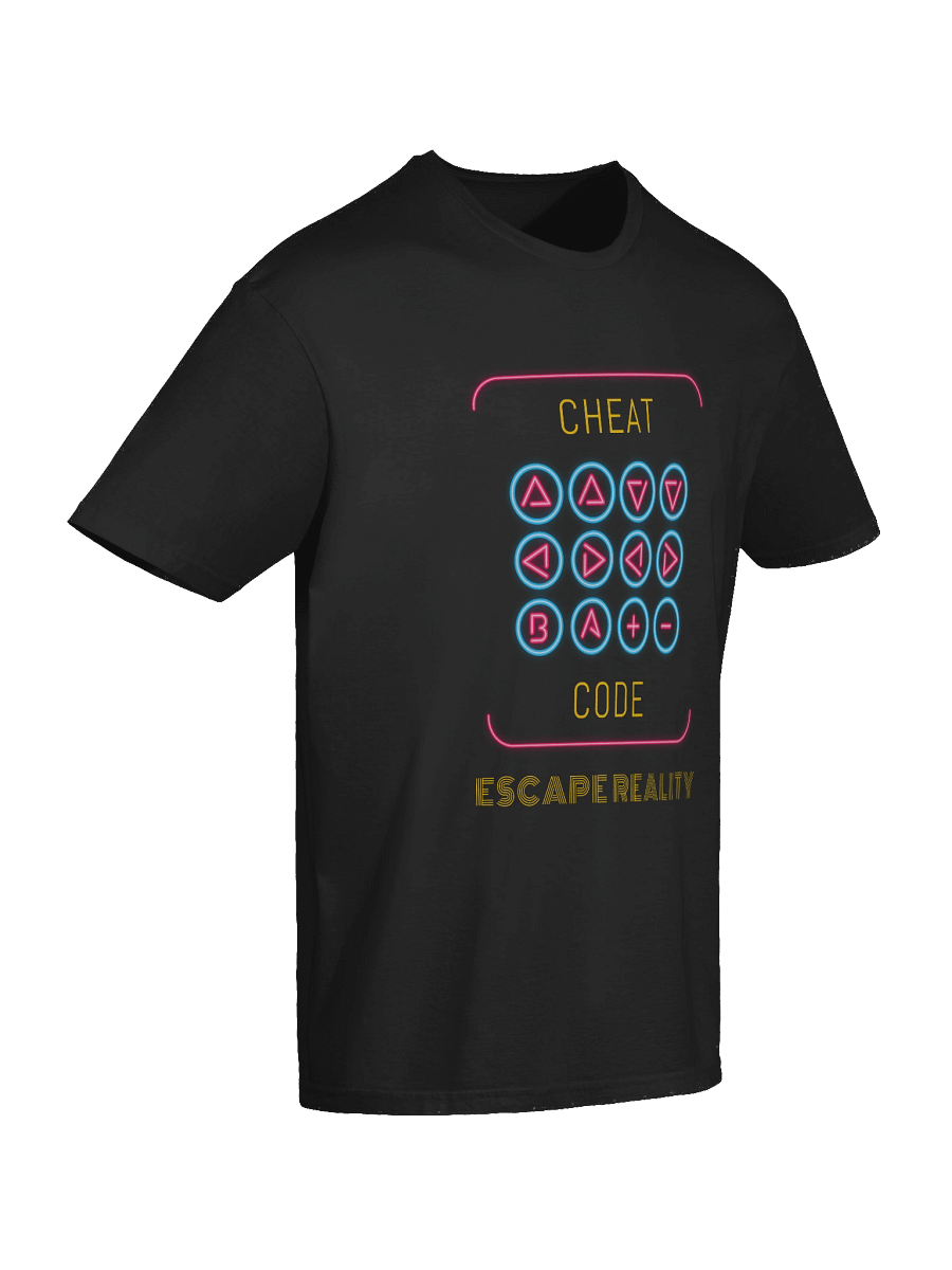 “Cheat Code – Escape Reality” T-Shirt product image (46)